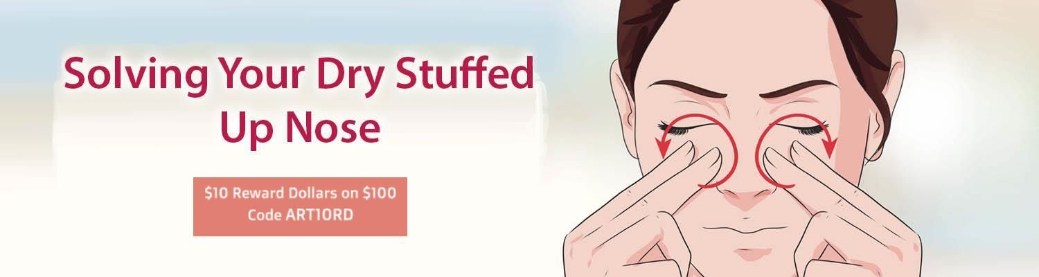 How To Get Rid Of Dry Stuffy Nose