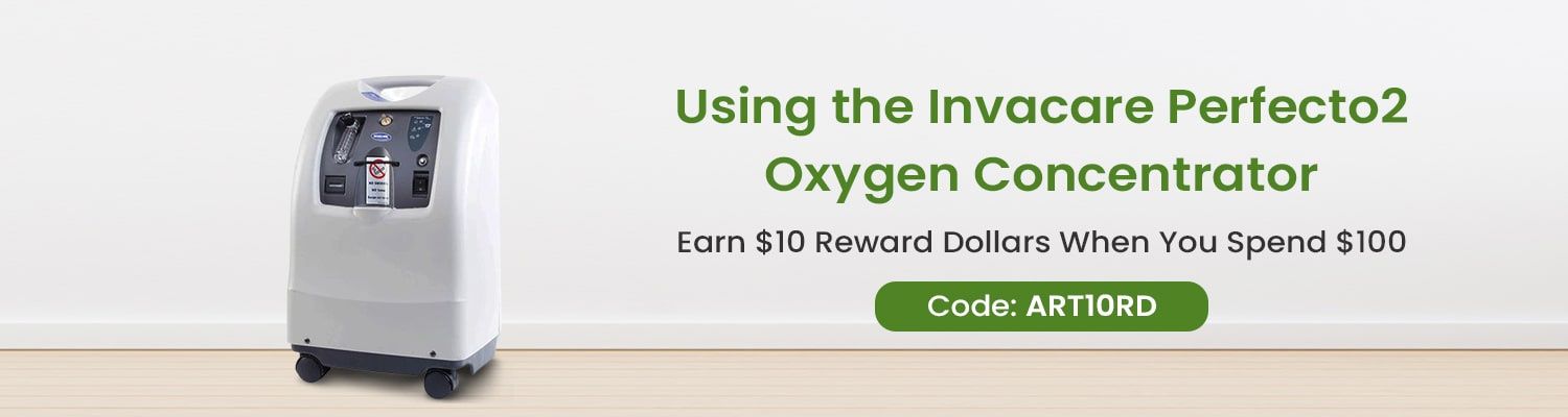 Using the Invacare Perfecto2 Oxygen Concentrator