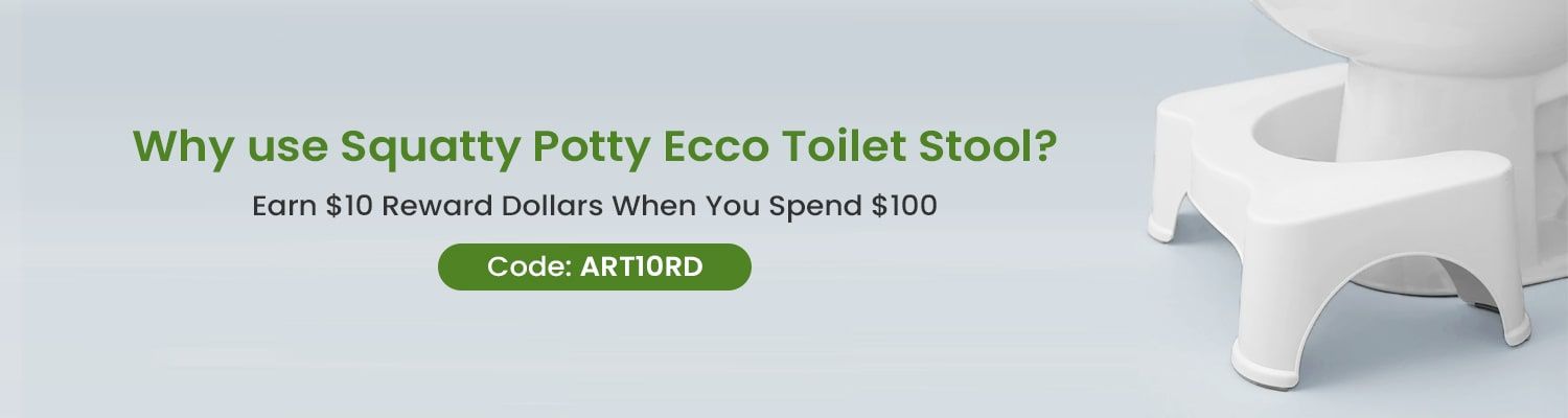 Why use Squatty Potty Ecco Toilet Stool?