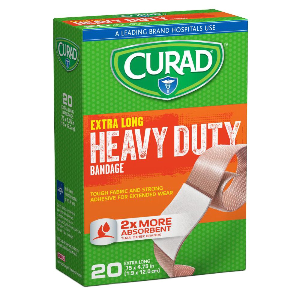 最も  Bandages Sterile Hold Extreme Curad Medline | Aid First その他