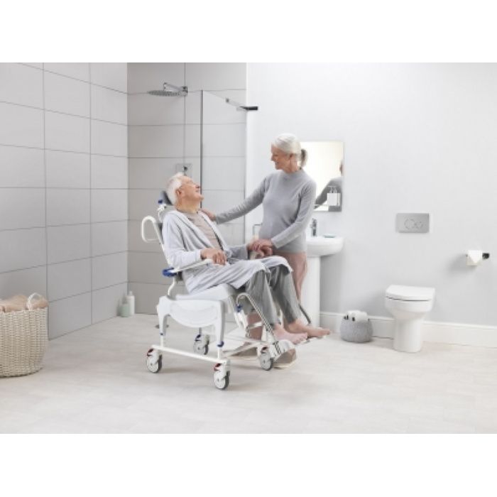 Aquatec tilt in space shower commode clearance