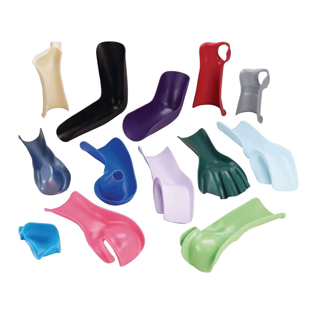 Rolyan スプリント素材シート Aquaplast-T 水彩絵の具 パープル 3/32