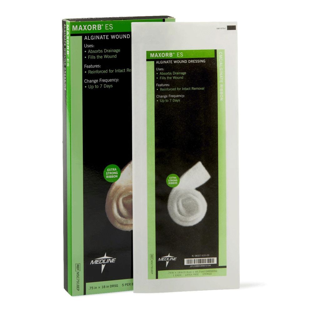 maxorb extra ag silver alginate dressing Maxorb Extra Ag+ CMC/Alginate Wound Dressing, 2 x 2 Inch