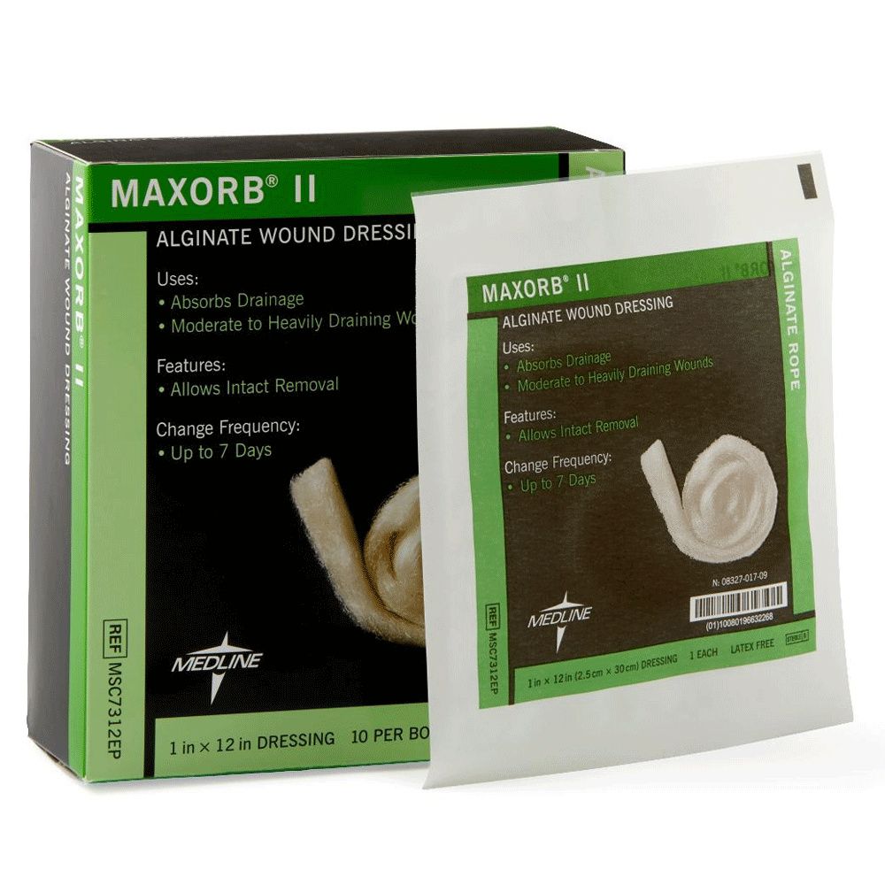 Medline Maxorb II Alginate Wound Dressing Medline Maxorb II Alginate Wound Dressing