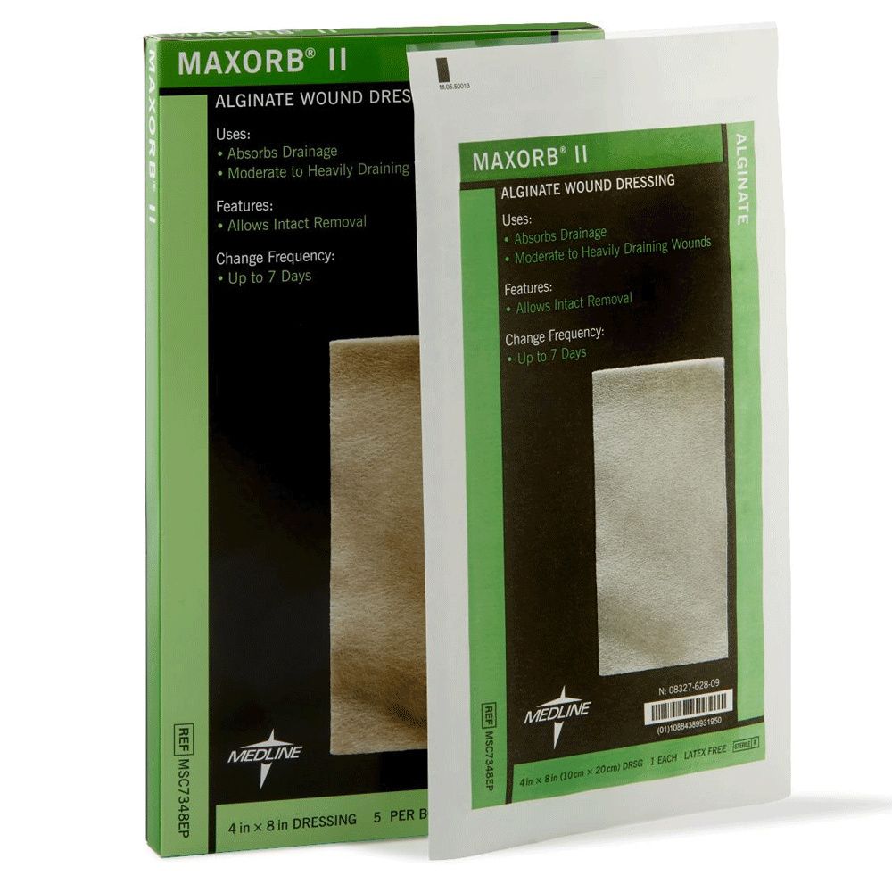 Medline Maxorb II Alginate Wound Dressing