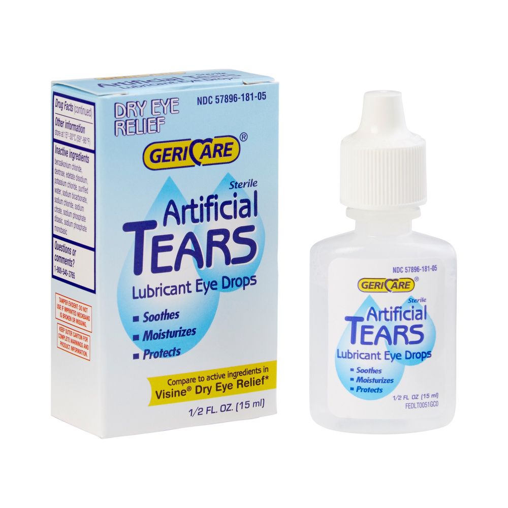 Buy GeriCare Artificial Tears Lubricating Eye Drops - 0.5 oz Buy GeriCare Artificial Tears Lubricating Eye Drops - 0.5 oz
