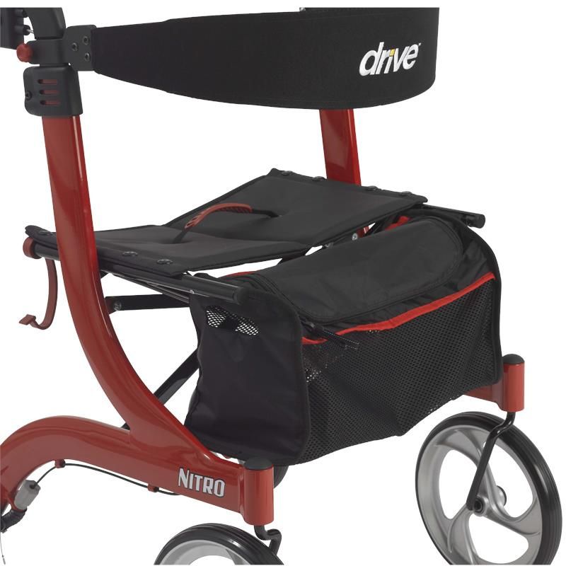Buy Drive Nitro 4 Wheel Rollator Tall Height | Drive Rollator
