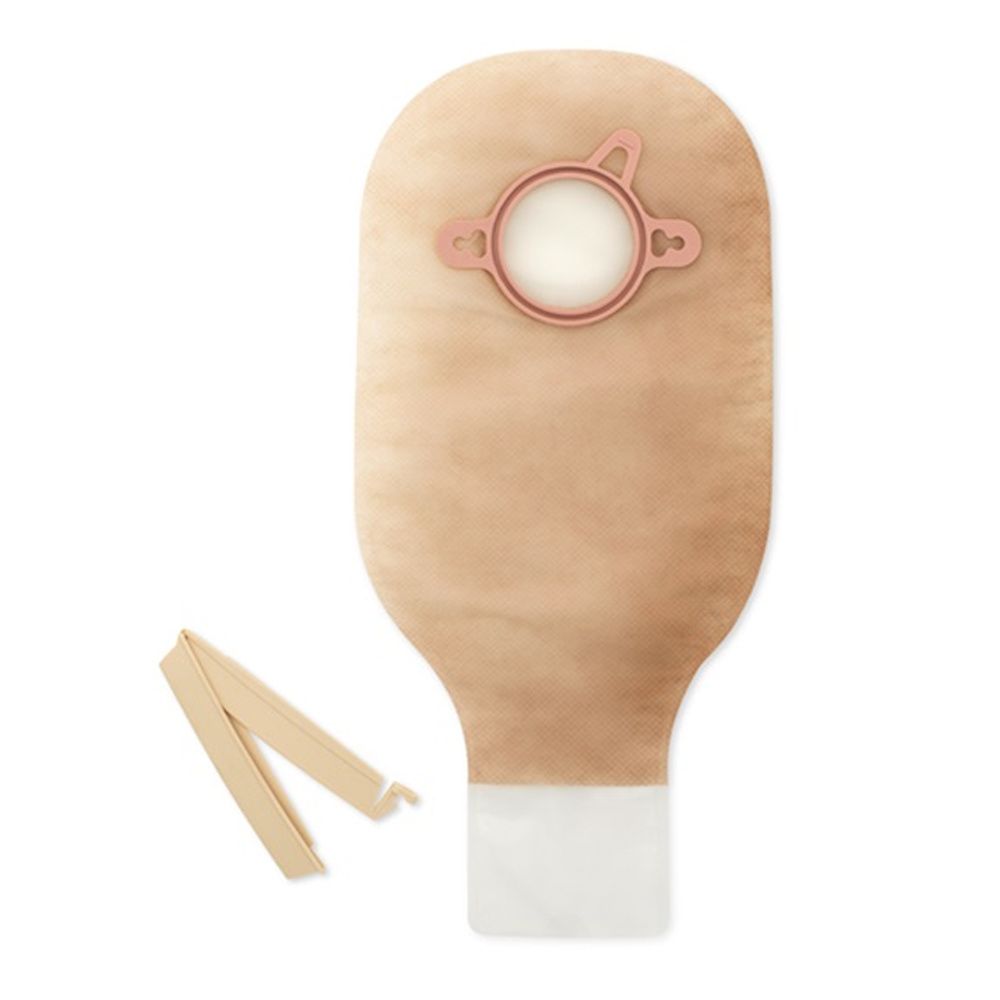 Skin Barrier Drainable Pouches Hollister Colostomy Bags 18004 Hollister New Image Two-Piece Drainable Pouch, 2-1/4" Flange, Filter,