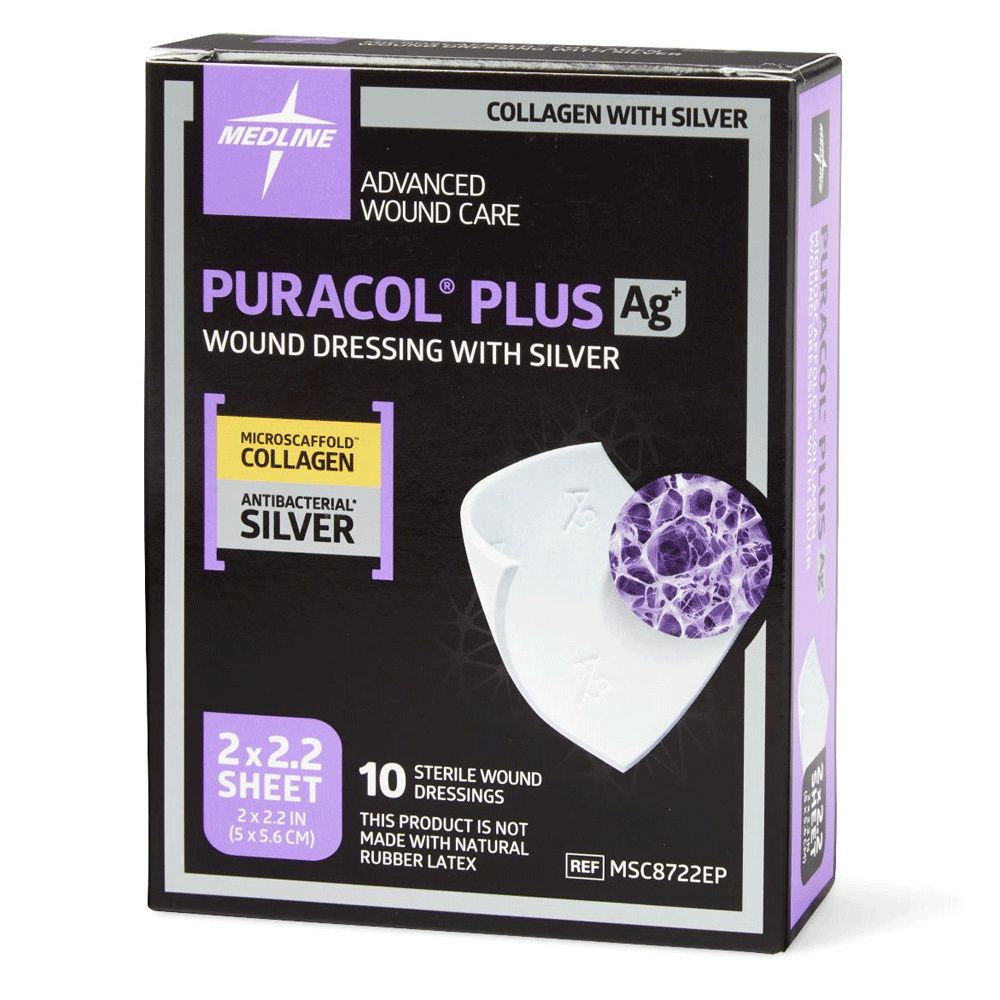 Buy Medline Puracol Plus AG Collagen Dressing with Silver