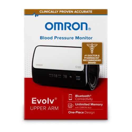 Omron Evolv Wireless Upper Arm Blood Pressure Monitor BP 7000