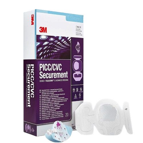 3M PICC/CVC Securement Device Plus Tegaderm CHG Chlorhexidine Gluconate I.V. Securement Dressing 3M PICC/CVC Securement Device Plus Tegaderm CHG Chlorhexidine Gluconate I.V. Securement Dressing