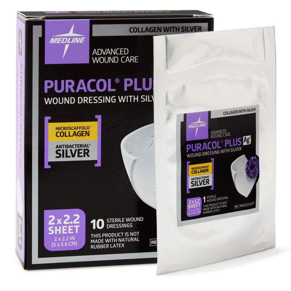 Buy Medline Puracol Plus AG Collagen Dressing with Silver
