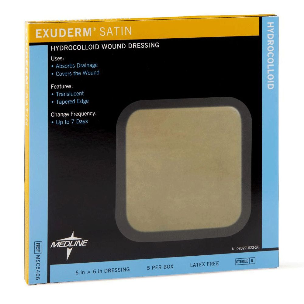 M‼️ Buy Exuderm Satin Hydrocolloid Dressing | Medline Wound Dressing