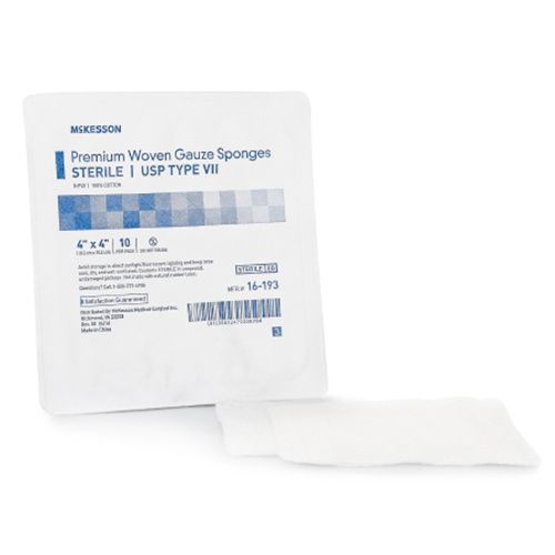 McKesson Premium Woven Gauze Sponge [Sterile] | USP Type VII