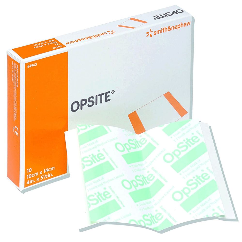 Smith & Nephew Opsite Transparent Adhesive Film Dressing