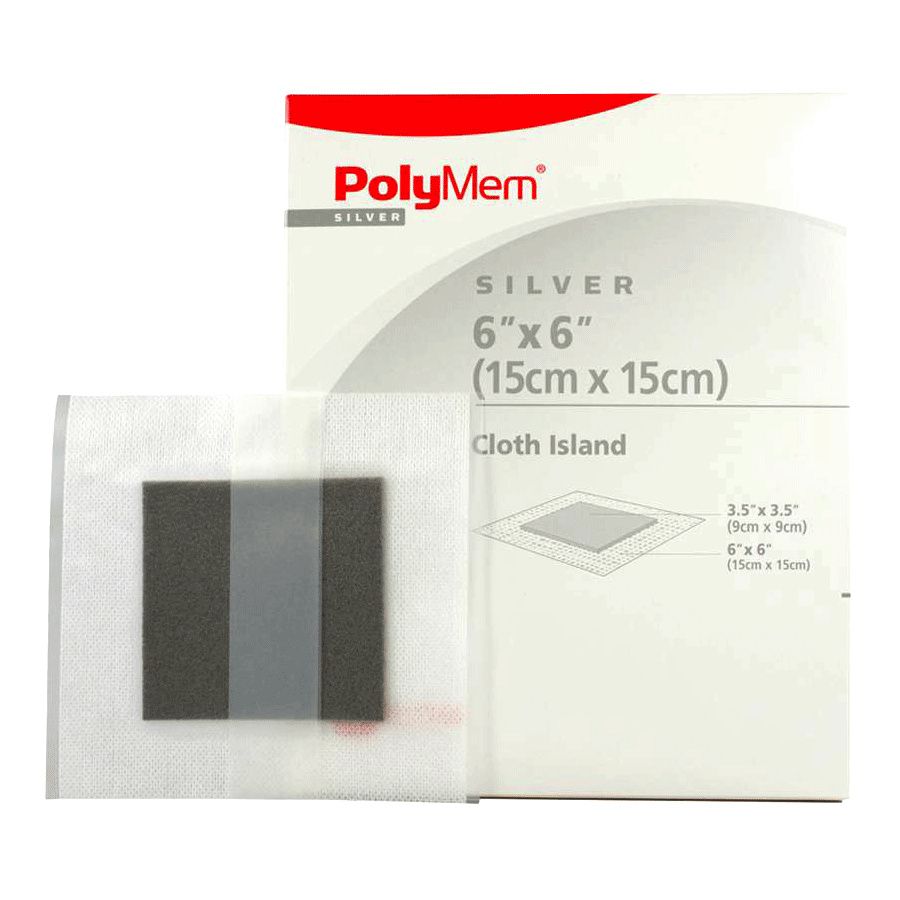 silver polymem wound dressing PolyMem MAX Silver Non-Adhesive Antimicrobial Foam Dressing