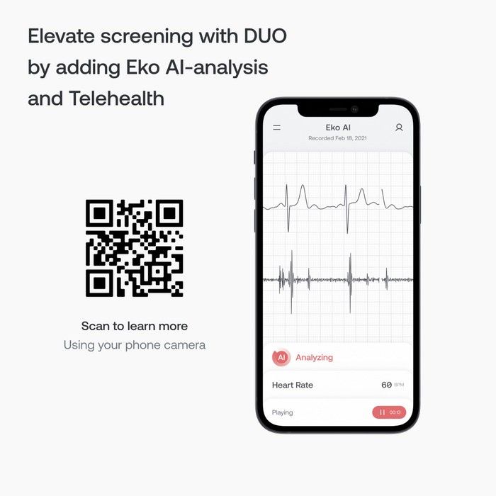 Eko DUO ECG + Digital Stethoscope