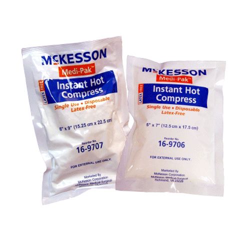 Buy now! McKesson Instant Hot Compress Pack @ HPFY