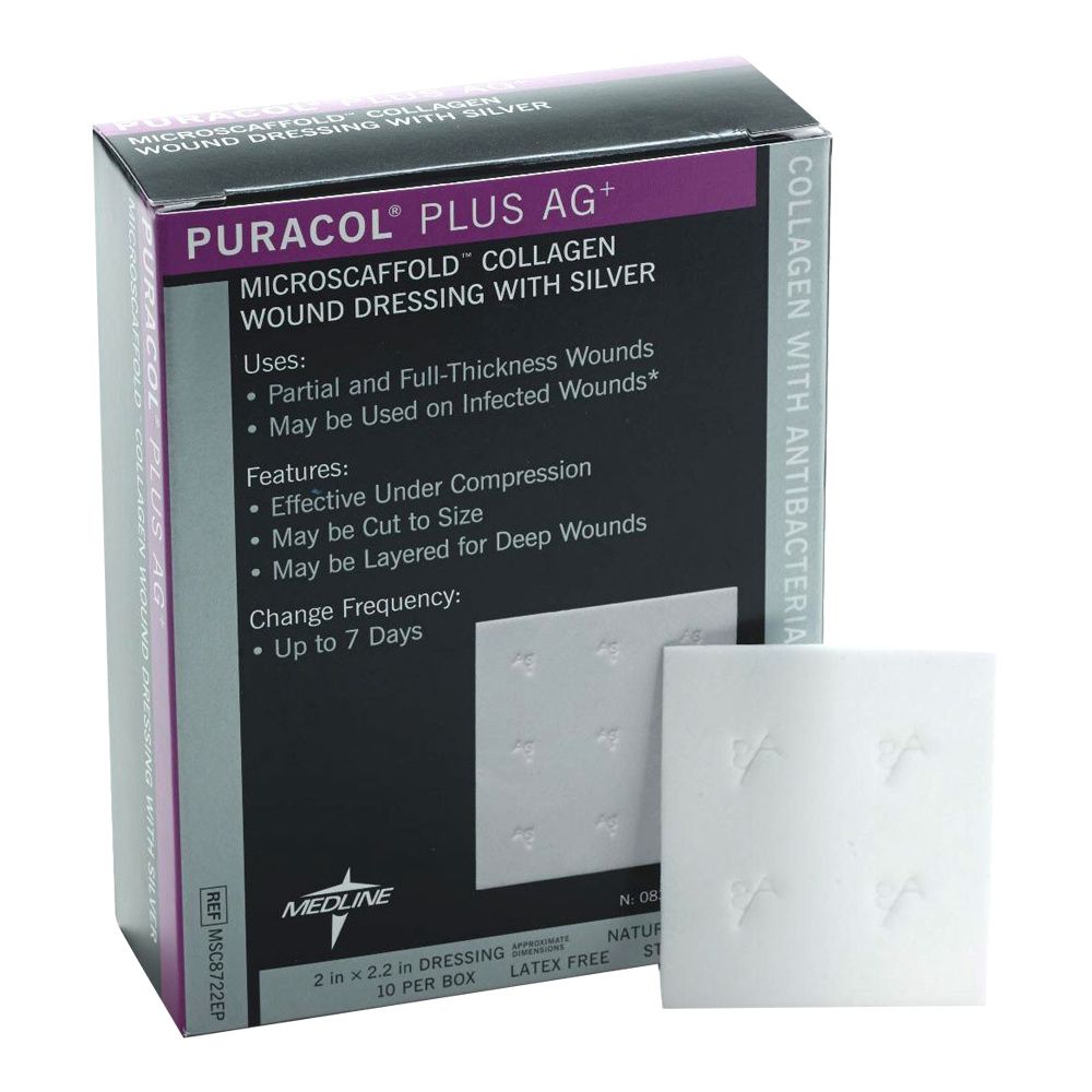 Buy Medline Puracol Plus AG Collagen Dressing with Silver