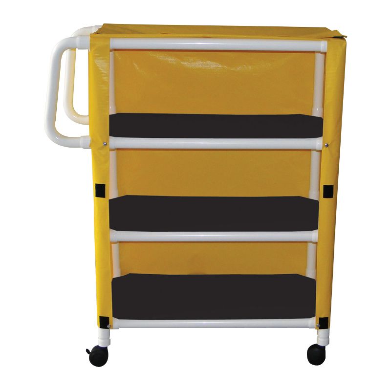 Graham Field PVC Three-Shelf Utility Cart