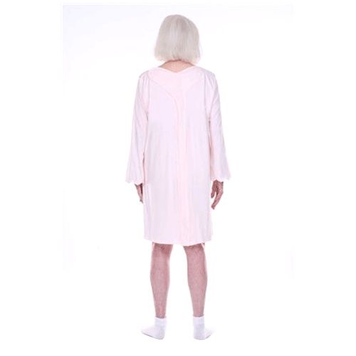 Dignity Pajamas Womens Cotton Long sleeve Patient Gown Dignity Pajamas Womens Cotton Long sleeve Patient Gown