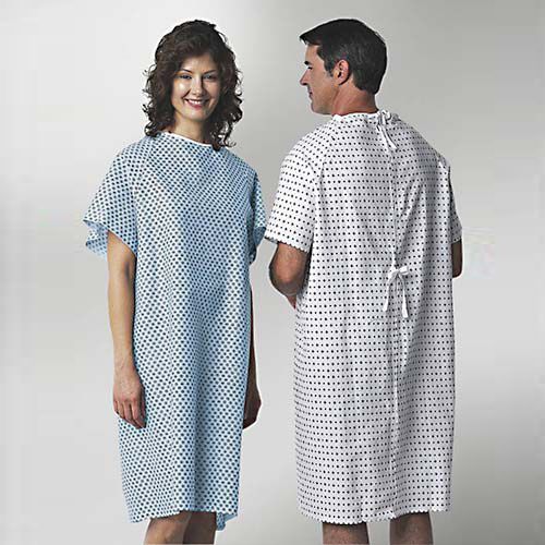 Shop Traditional Patient Gown by Medline | Hospital Gown Shop Traditional Patient Gown by Medline | Hospital Gown