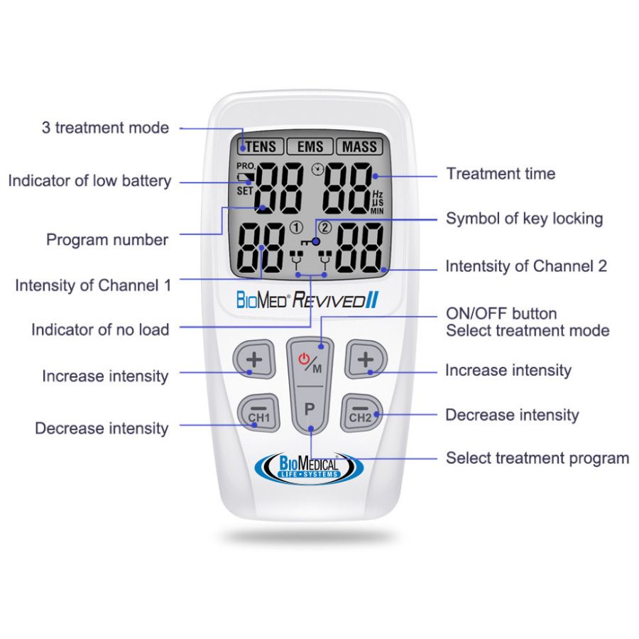 ★★deps　EMS-60ML ENTRY　MODEL　美品★★ Buy BioMed Revived II TENS, EMS and Massage Device [BRVE2]