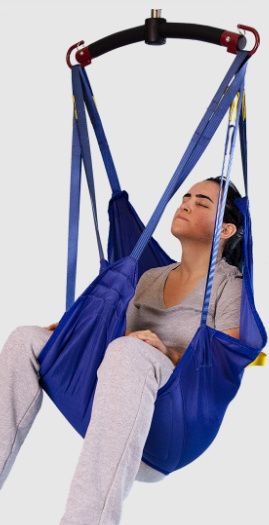 Bestcare Universal Deluxe Padded Sling with Full Head Support - Medium