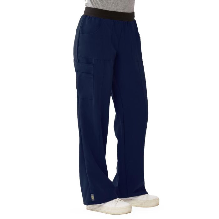 Shop Medline Pacific Ave Womens Navy Blue Scrub Pants