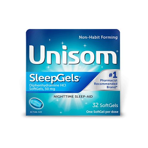 Shop Unisom SleepGels Nighttime Sleep Aid - 32 SoftGels