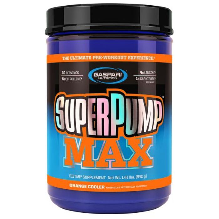 SUPER PUMP MAX スーパーパンプマックス GRAPE COOLER味 Pre-Workout SuperPump Max | Power & Performance – Gaspari