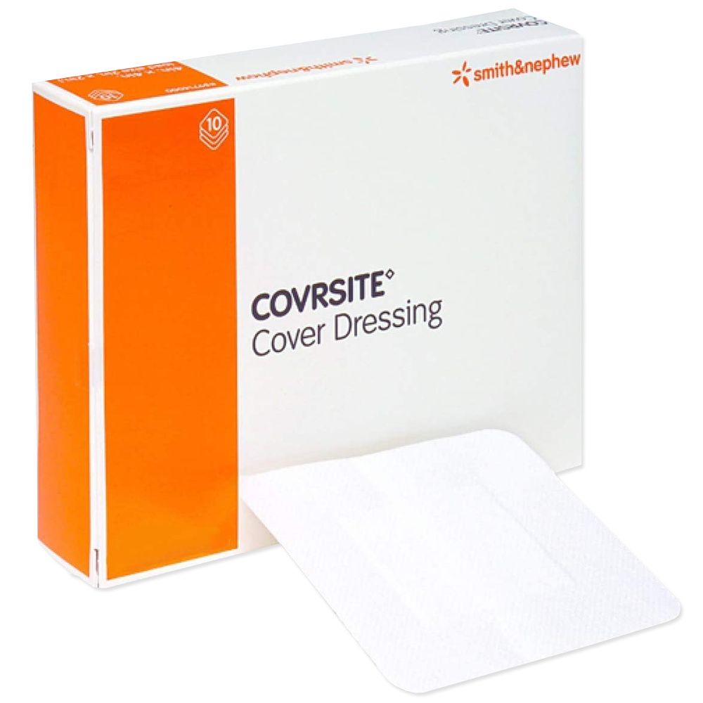 Smith & Nephew Covrsite Composite Cover Dressing | 6 x 6 with 4 x 4 Pad | 10/Pack | 10Pk/Case | 59714300