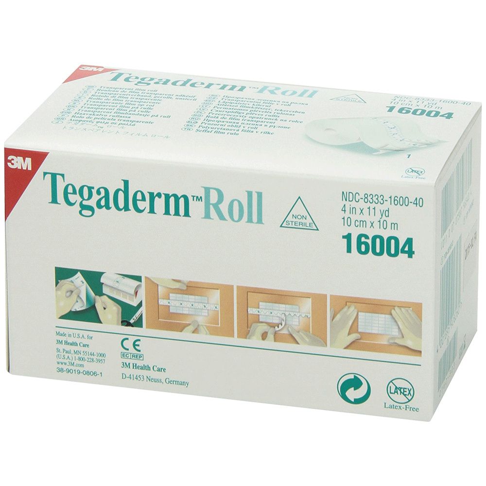 衛生医療用品・救急用品 3M Tegaderm Roll 10cm x 12m Buy 3M Tegaderm Transparent Film Roll Dressings [Latex-Free]