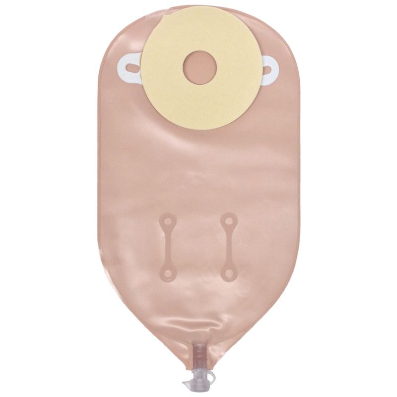 Nu-Hope Classic-Round One Piece Urinary Nu-Barr Precut Ostomy Pouch
