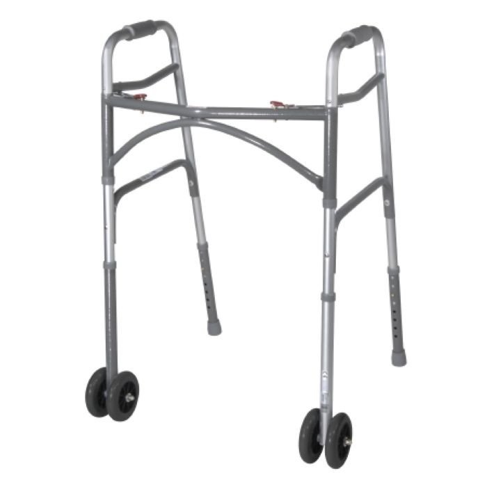 お買得!AUS価格13,800円◎K-Fiber◎SPEED FLEX 2◎7 Buy McKesson Adult Folding Walker With Wheels [Walkers]