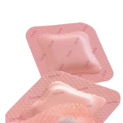 Allevyn Gentle Border Lite Thin Silicone Foam Dressing, 2 x 2 inch
