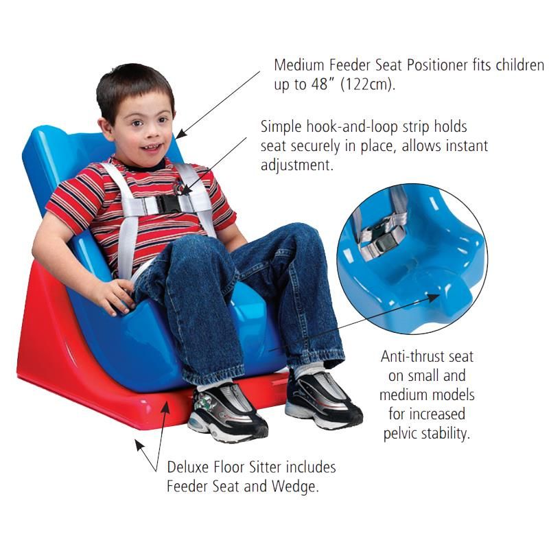 Tumble Forms Floor Sitter - Wedge ONLY - small, medium, large - blue Tumble Forms Floor Sitter - Wedge ONLY - small, medium, large - blue