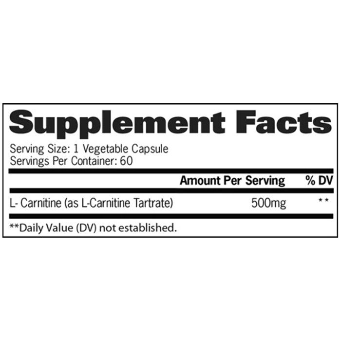 GAT L Carnitine 60 Capsules
