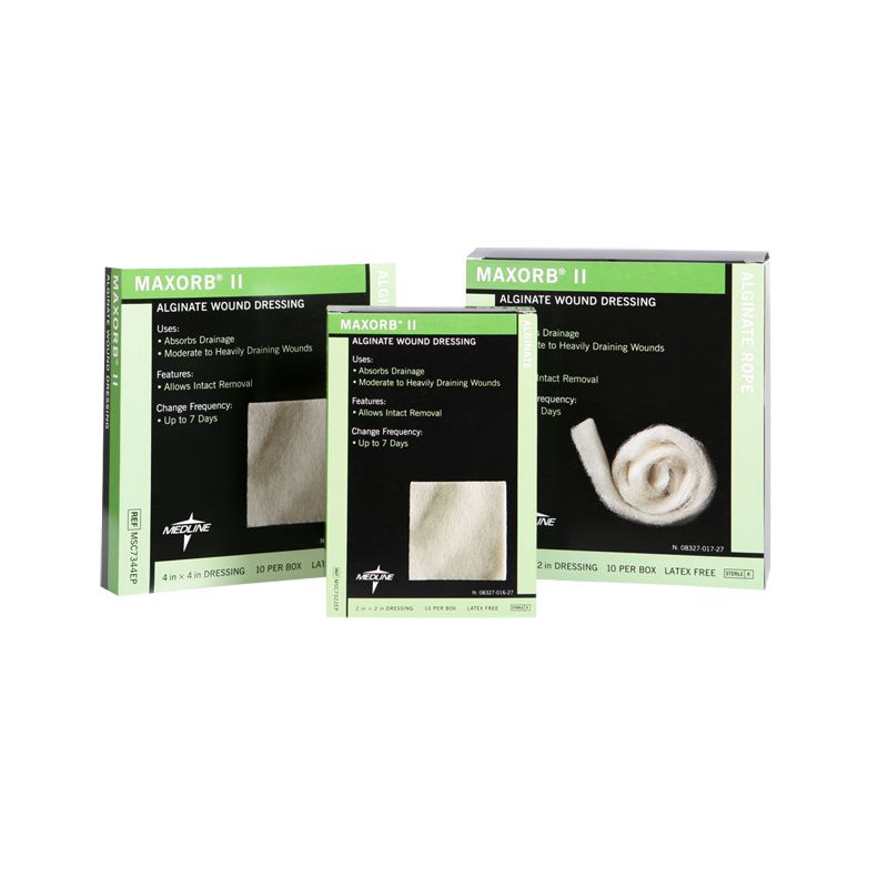 Medline Maxorb II Alginate Wound Dressing Medline Maxorb II Alginate Wound Dressing