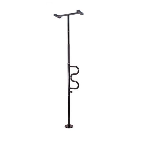 Stander Security Pole and Curve Grab Bar