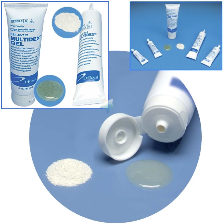 On Sale DeRoyal Multidex Gel Hydrophilic Wound Dressing