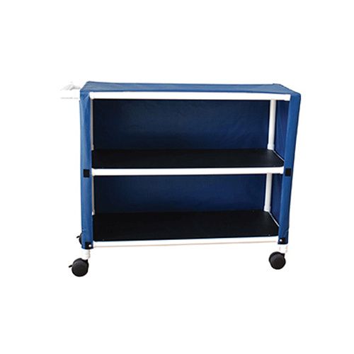 MJM International Two Shelf Linen Cart