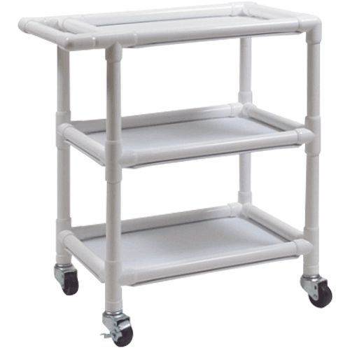 Graham Field PVC Three-Shelf Utility Cart