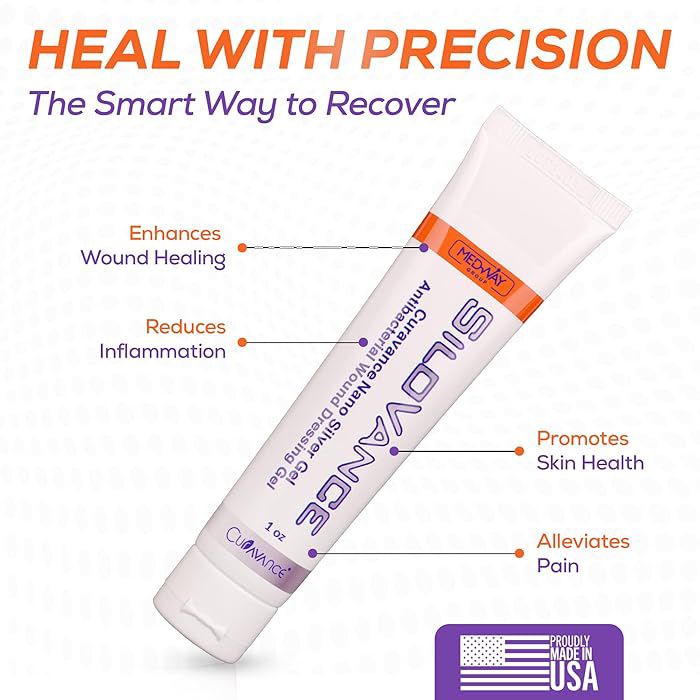 nano silver dressing CuraVance SiloVance Nano Silver gel