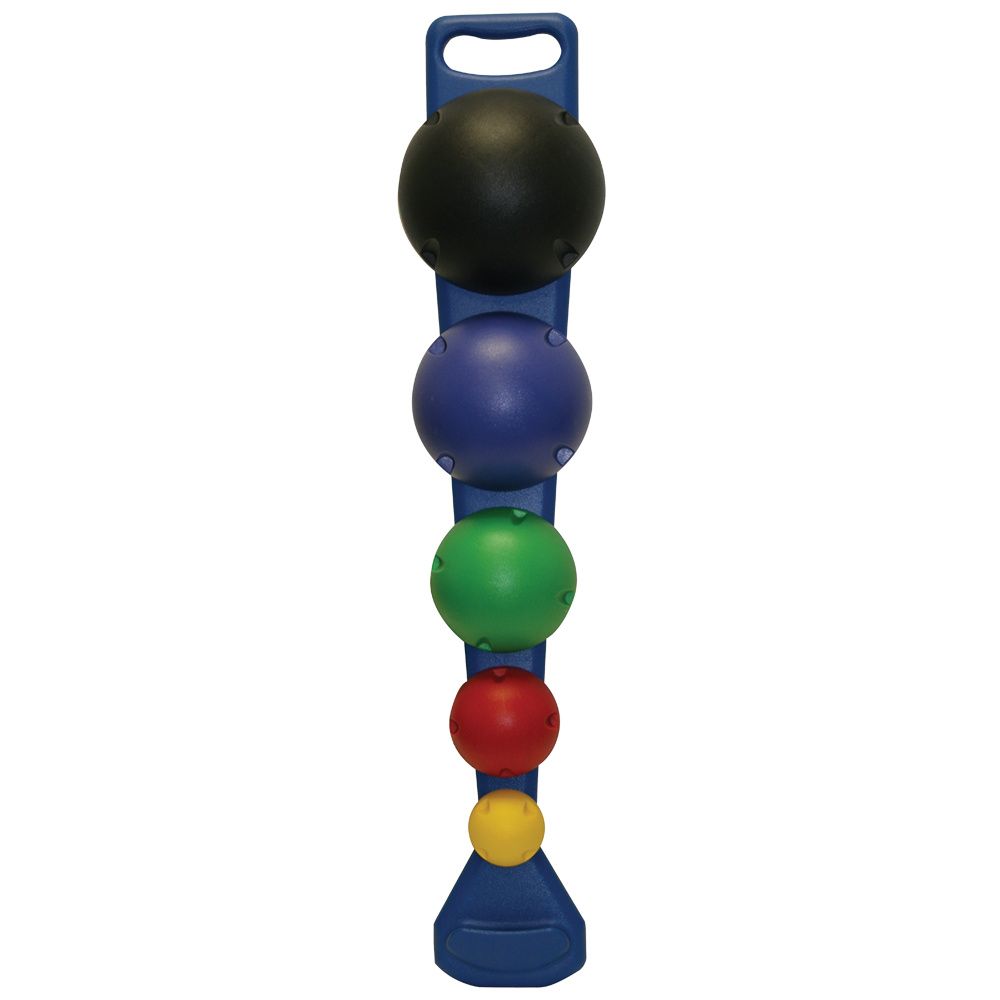 CanDo MVP Balance System - 10-Ball Set (2 each: yellow, red, green, blue, black), no rack CanDo MVP Balance System - 10-Ball Set (2 each: yellow, red, green, blue, black), no rack