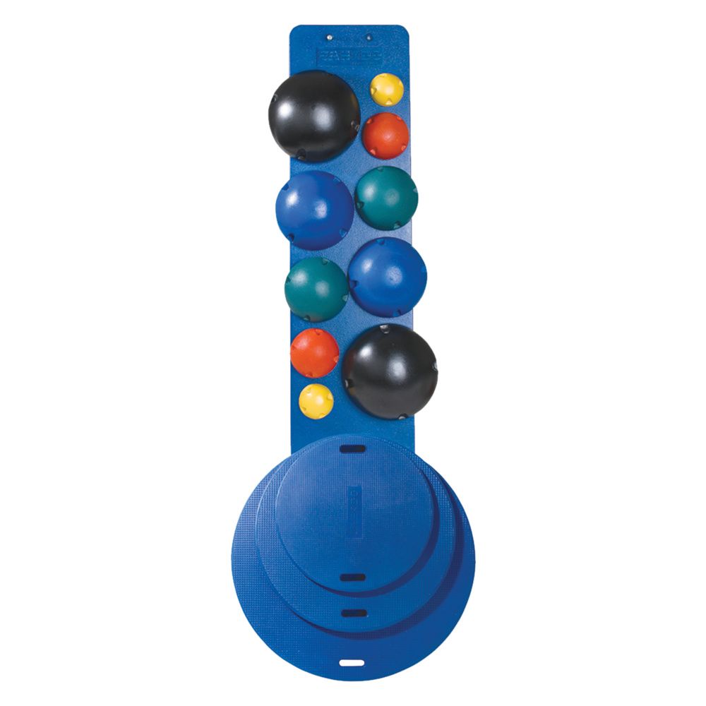 CanDo MVP Balance System - 10-Ball Set (2 each: yellow, red, green, blue, black), no rack CanDo MVP Balance System - 10-Ball Set (2 each: yellow, red, green, blue, black), no rack