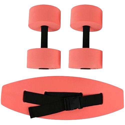 CanDo aquatic exercise kit, (jogger belt, hand bars) medium, red CanDo aquatic exercise kit, (jogger belt, hand bars) medium, red