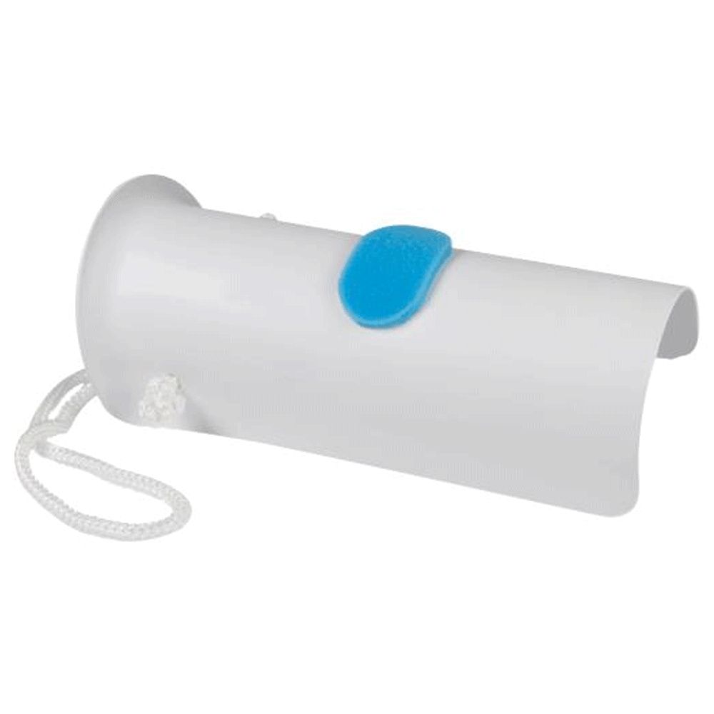 Formed sock aid, continuous loop handle Formed sock aid, continuous loop handle