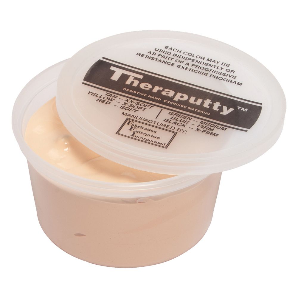 CanDo Antimicrobial Theraputty Exercise Material - 1 lb - Tan - XX-Soft CanDo Antimicrobial Theraputty Exercise Material - 1 lb - Tan - XX-Soft