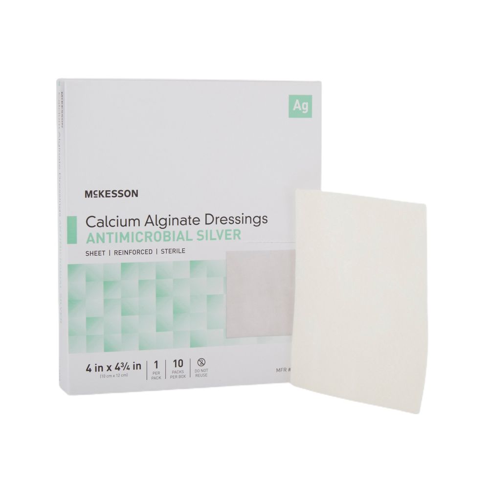 mckesson calcium alginate dressing with antimicrobial silver McKesson Calcium Alginate Dressing with Antimicrobial Silver